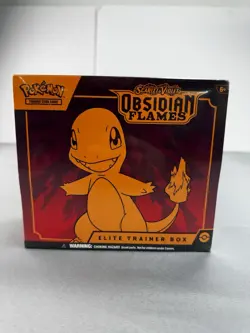 Pokemon TCG Elite Trainer Box ETB Scarlet Violet Obsidian Flames Sealed and NEW - Image 1