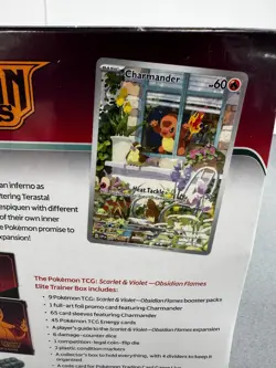 Pokemon TCG Elite Trainer Box ETB Scarlet Violet Obsidian Flames Sealed and NEW - Image 4