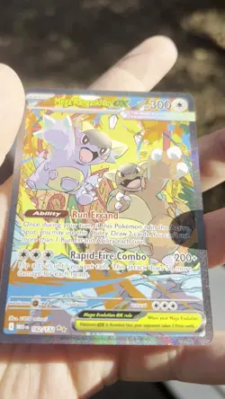 Mega Kangaskhan EX 182/132 RARE Mega Evolution Holo NM Near Mint Pokemon TCG - Image 2