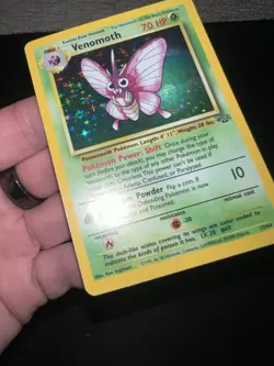Pokemon TCG Venomoth 13/64 Holo Rare Jungle Set Unlimited WOTC VTG 1999 NM - Image 3
