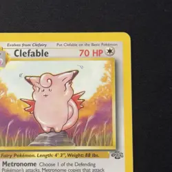 Clefable 17/64 Rare Jungle Unlimited Vintage Pokemon TCG 1999 WOTC English - Image 4
