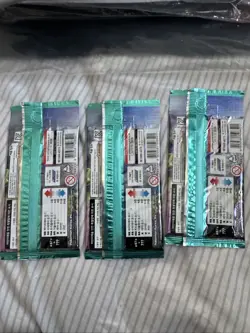 Korean Pokemon Sword & Shield "Blue Sky Stream" S7R Three Booster Packs - Image 2