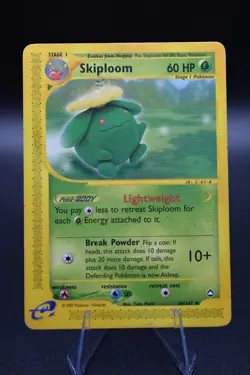 Pokemon TCG Skiploom 060/147 Aquapolis Regular Damaged Ungraded - Image 1