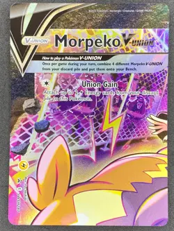 Pokemon Morpeko V-Union SWSH287 SWSH Black Star Promo NM - Image 1