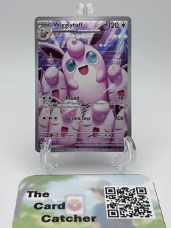 Wigglytuff 105/094 Illustration Rare Pokemon Phantasmal Flames Holo Near Mint - Image 1
