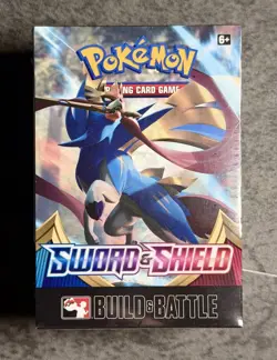 2020 Pokemon TCG Sword & Shield Base Set - Build & Battle Box - New Sealed - Image 1