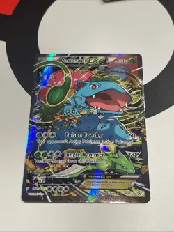 Pokemon TCG Venusaur Ex red and blue collection box promo - Image 1