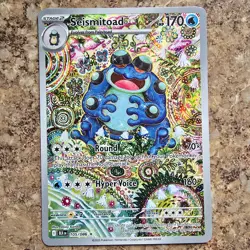 Seismitoad Black Bolt SV 105/086 Pokemon TCG - Image 1