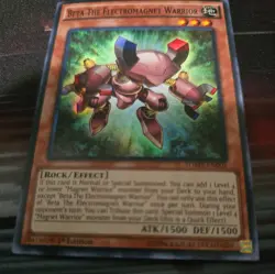 Beta The Electromagnet Warrior - SDMY-EN002 - Super Rare - 1st Edition NM Yugioh - Image 1
