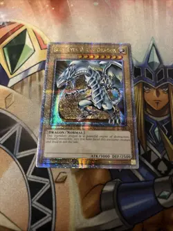 Yugioh Blue-Eyes White Dragon LC01-EN004 Quarter (NM) - Image 1