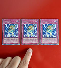 3X Yu-Gi-Oh! Karma Cut (SOI-EN053), RARE, 1st ED, LP [FREE SHIPPING] - Image 1