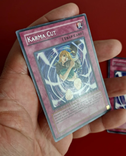 3X Yu-Gi-Oh! Karma Cut (SOI-EN053), RARE, 1st ED, LP [FREE SHIPPING] - Image 3