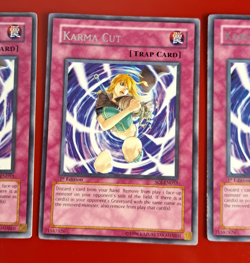 3X Yu-Gi-Oh! Karma Cut (SOI-EN053), RARE, 1st ED, LP [FREE SHIPPING] - Image 5