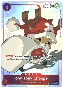 One Piece English ST01 Gift Collection Foil Promo #006 Tony Tony Chopper - Image 1