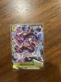 One Piece CCG Monkey.D.Luffy OP10-111 Rare Alternative Art Royal Blood - Image 1