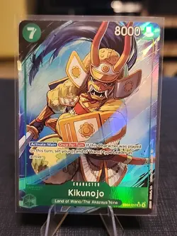 Kikunojo Alternate Alt Art SR EB04-012 One Piece TCG English OP14 Azure Seven - Image 1