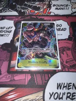 ONE PIECE MONKEY D LUFFY OP10-111 R ALT ART ROYAL BLOOD ENGLISH - Image 4