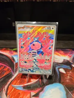 Pokemon Card TCG Flamigo 227/193 Holo Illustration Rare Paldea Evolved Art - Image 4