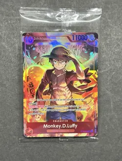 Monkey D Luffy (Treasure Booster Set) ST10-006 One Piece Promotion Cards SEALED - Image 1