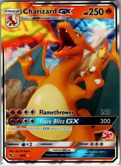 Charizard GX 9/68 Hidden Fates - Pokemon Card - NM - Image 1