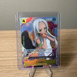 S-Snake (Alt Art) OP13-114 R Carrying on His Will - ONE PIECE Card Game ENGLISH - Image 1