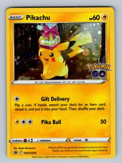 Pikachu SWSH234 Promo SWSH: Sword & Shield Promo Cards - LP - NM Pokemon TCG - Image 1