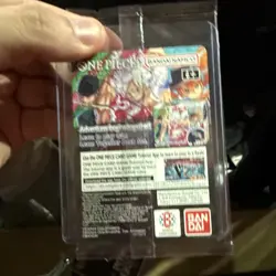 One Piece College Basketball US Voyage Luffy Card IN HAND - UNOPENED - Image 2