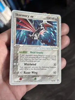 Skarmory EX Holo Rare Card 98/108 Power Keepers Series Pokemon - Image 1