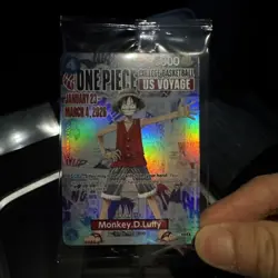 IN HAND MINT CONDITION UNOPENED One Piece College Basketball US VOYAGE card - Image 1