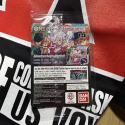 One Piece Monkey D. Luffy US Voyage College Basketball Card Rutgers 1/23 IN HAND - Image 2