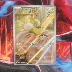 Pokemon TCG English Holo Card Lot Yamper Paldean Wooper Nymble Pawmi (4) - Image 2