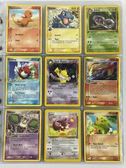 Pokemon Card Collection VTG Binder Holo Rare 1st E-Reader WoTC Delta Milotic - Image 1