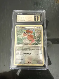 Pokemon CGC Pristine 10 Dodrio 014/034 Trading Card Game Classic Holo - Image 1