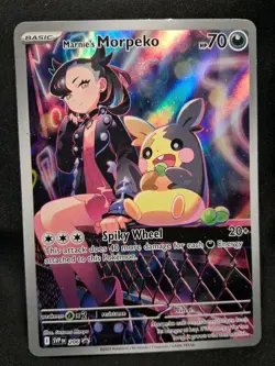 Pokemon SV: Scarlet & Violet Promo Cards Marnie’s Morpeko 206 Near Mint - Image 1