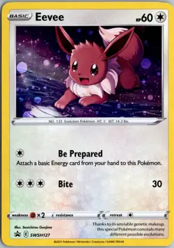 Eevee Promo SWSH: Sword & Shield Promo Cards SWSH127 NM Pokemon - Image 1