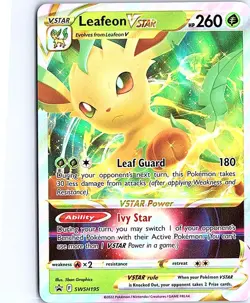 Leafeon VSTAR - Promo SWSH: Sword & Shield Promo Cards SWSH195 NM Pokemon - Image 1