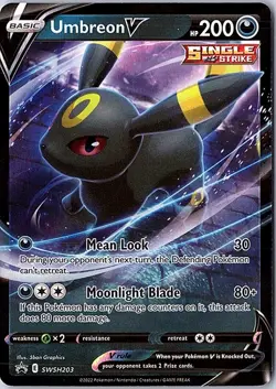 Umbreon V - Promo SWSH: Sword & Shield Promo Cards SWSH203 NM Pokemon - Image 1