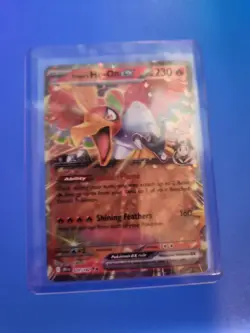 Ethan's Ho-Oh EX Holo Double Rare Card 039/182 Sv10: Destined Rivals - Image 1