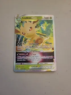 Leafeon VSTAR - SWSH195 - Pokemon Sword & Shield Promo Ultra Rare Holo Card NM - Image 1