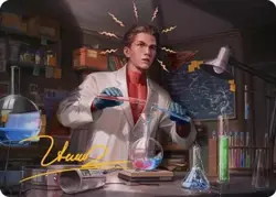 Peter Parker - Gold Stamped Signature Art Card SPM Art NM MTG - Image 1