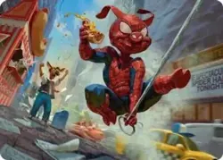 Spider-Ham, Peter Porker - Art Card SPM Art NM MTG - Image 1