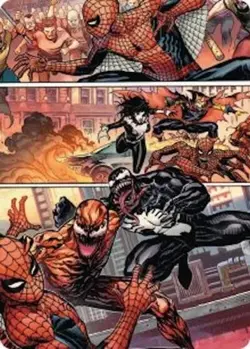 Maximum Carnage - Art Card SPM Art NM MTG - Image 1