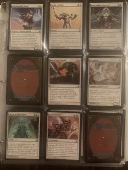 Binder of Magic The Gathering MTG Cards Collectible Card Game 2005 Bulk Lot #9 - Image 1