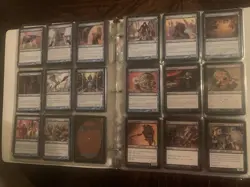 Binder of Magic The Gathering MTG Cards Collectible Card Game 2005 Bulk Lot #9 - Image 5