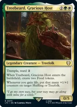 MTG Treebeard, Gracious Host - 73 / English / Near Mint - Image 1