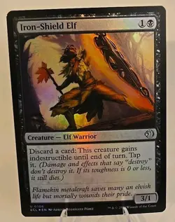 Iron-Shield Elf MTG Lorwyn Eclipsed Foil - Image 1