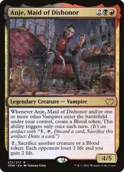 Anje, Maid of Dishonor-Innistrad: Crimson Vow-Foil-231-LP - Image 1