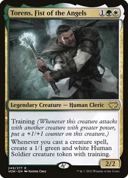 Torens, Fist of the Angels-Innistrad: Crimson Vow-Foil-249-LP - Image 1