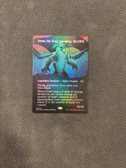 1 x Ureni, the Song Unending - Foil - Borderless - Tarkir: Dragonstorm - MINT - Image 1