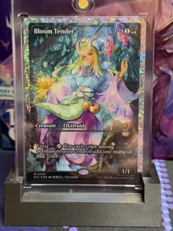 Bloom Tender (0400) (Showcase) (Fracture Foil) Lorwyn Eclipsed Fracture Foil MTG - Image 1